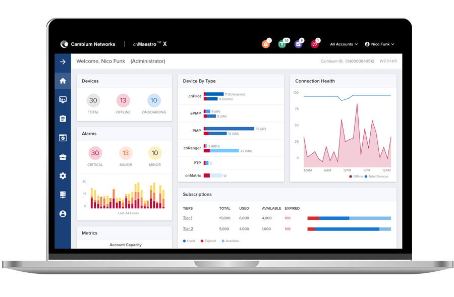 cnMaestro X Network Management