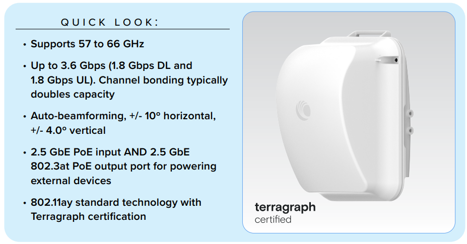 cnWave v2000 features