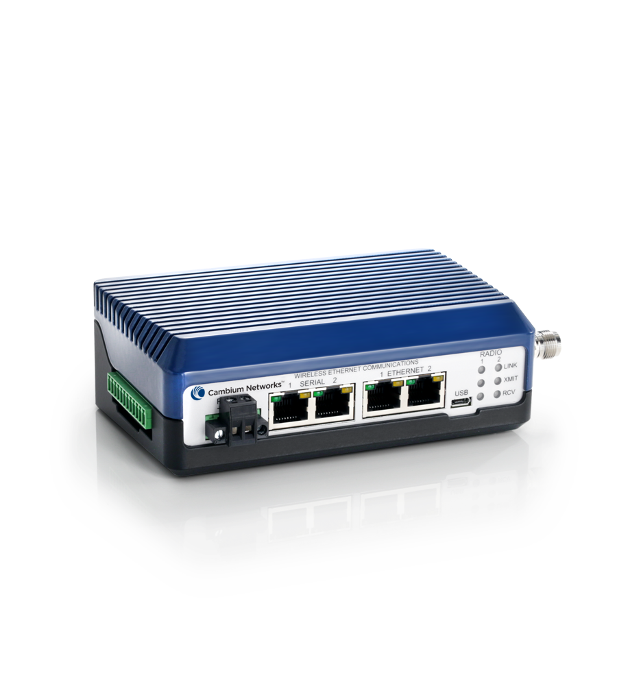 The cnReach N550 900 MHz narrowband fixed wireless radio can be configured for either licensed MAS or unlicensed ISM operation and with extensive I/O eases the migration to a reliable all-IP network.